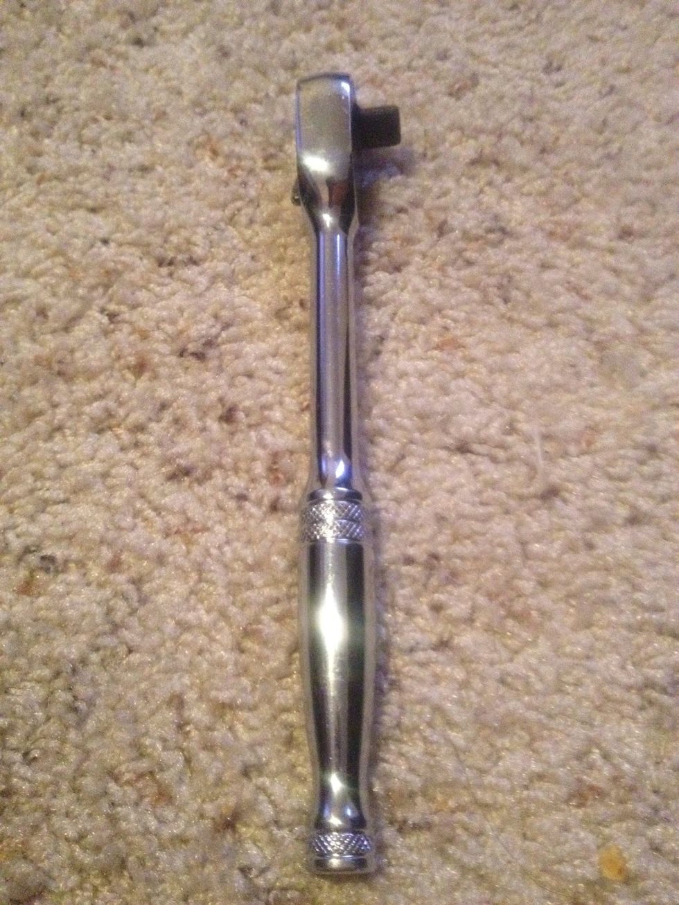 This is a ratchet. Ratchets are used for many things, but the most common use is with sockets. Sockets are used to remove/put on certain screws or bolts. (These are considered a type of wrench)