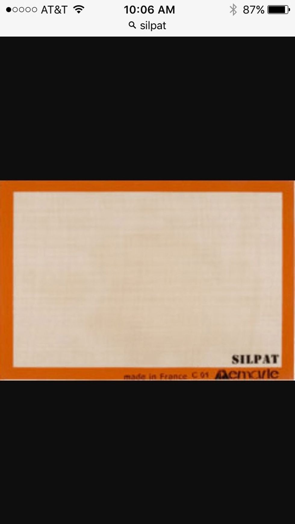 This is a silpat it is a non stick baking sheet. I can use this to bake .