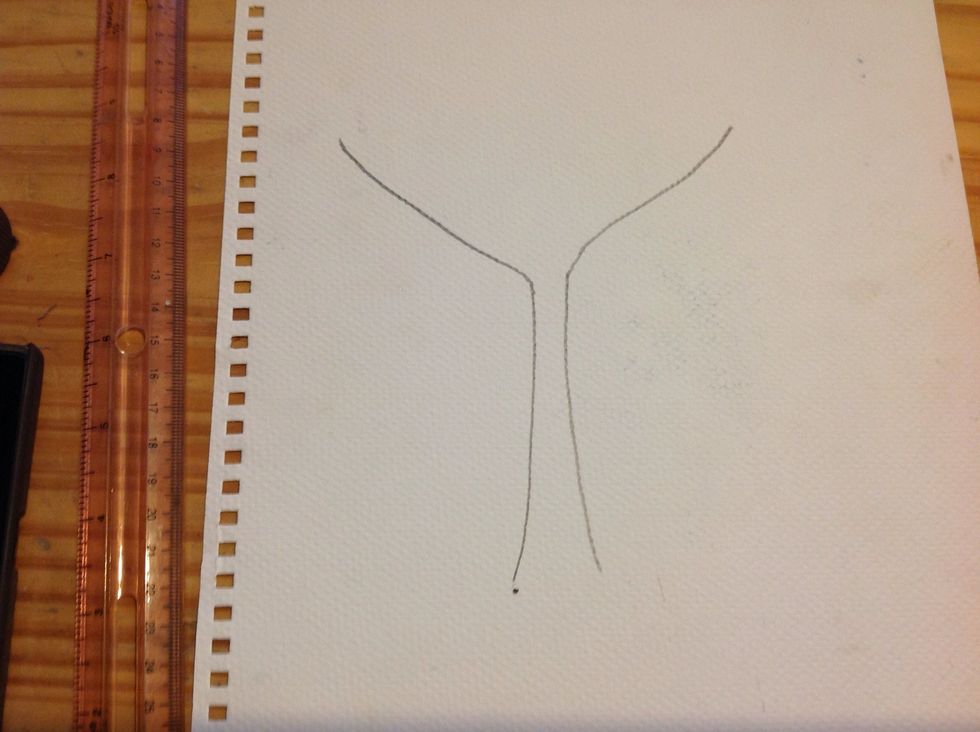 This is a simple step by step on how to draw a basic tree. If you have another method, feel free to use it. Scroll through a few to see how to incorporate this into your image.