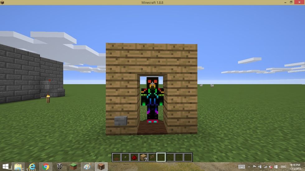 this is a simplest but very cool door!