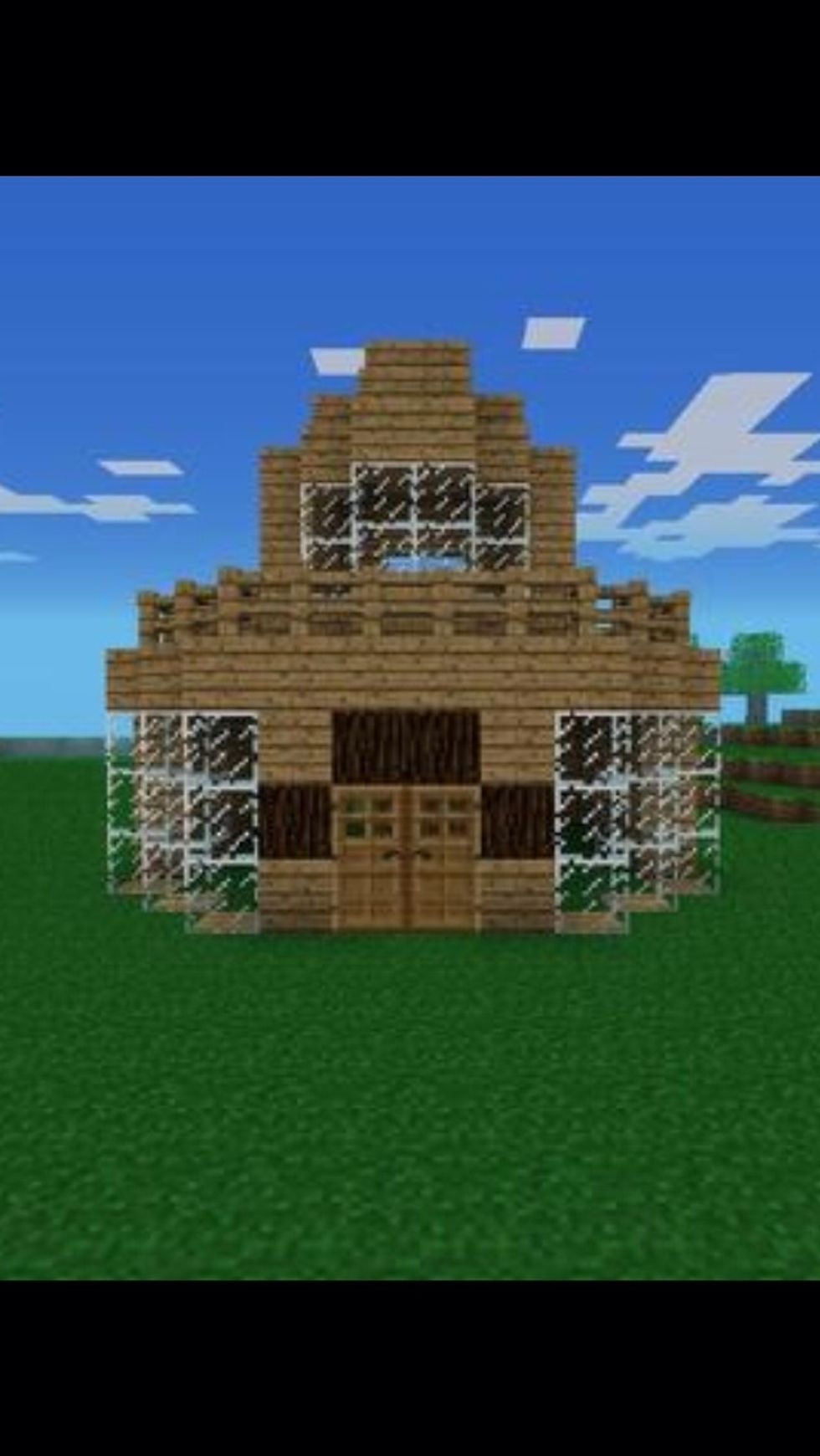 This is a step-by-step guide on how to build this house