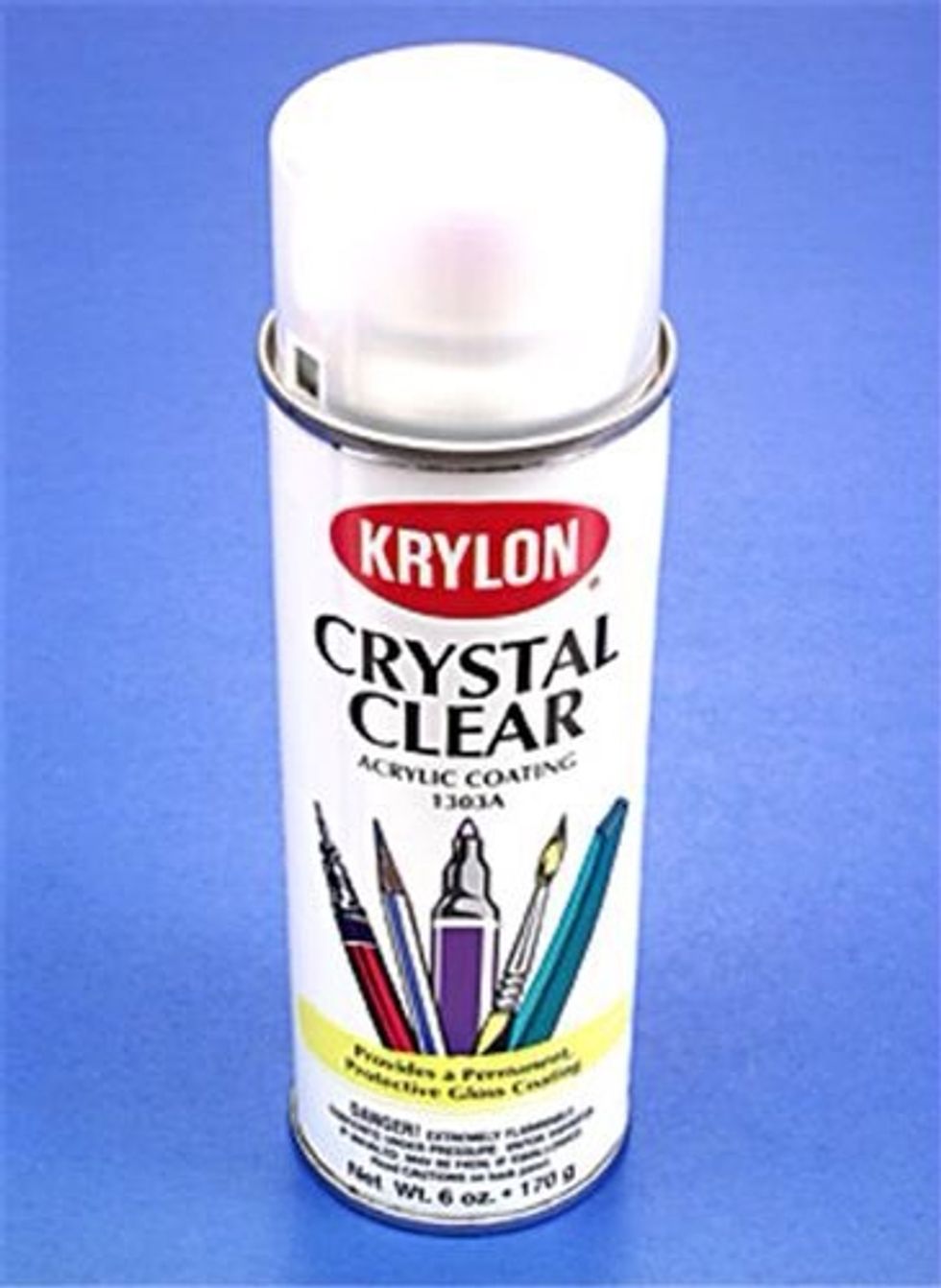 This is a superior fixative and should only be used once the drawing is complete.