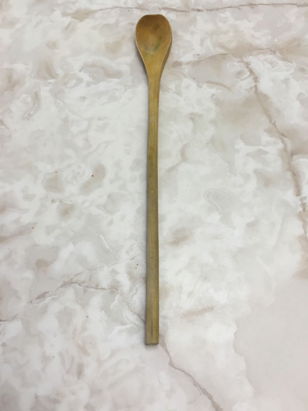 This is a wooden spoon you use this to mix ingredients