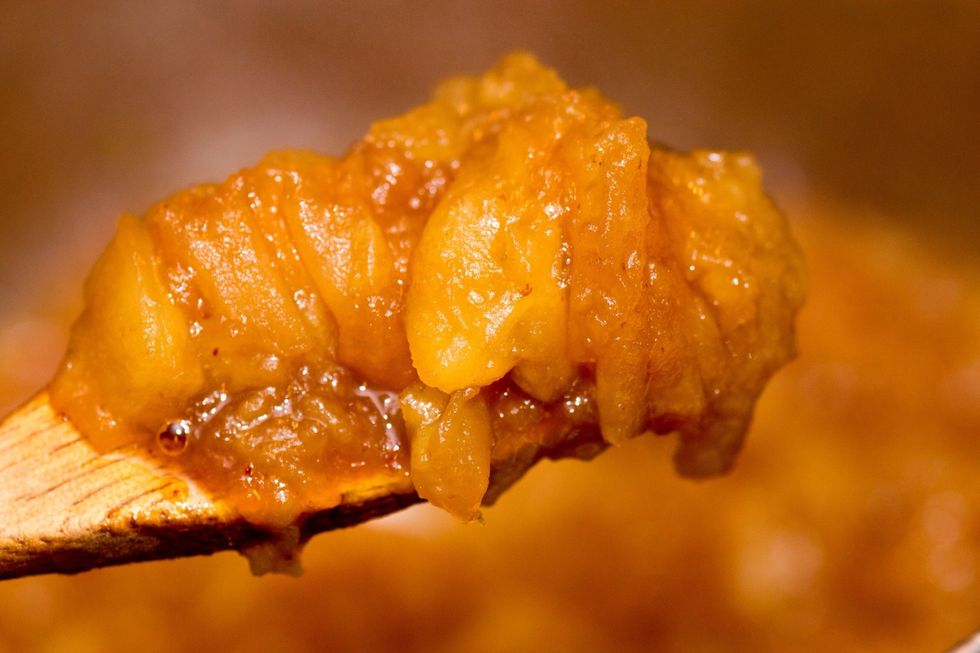 This is after about 12 minutes total.  The last couple minutes I left the lid off to thicken it up. This looks sooooo good mmmmmm. \ud83d\ude0d