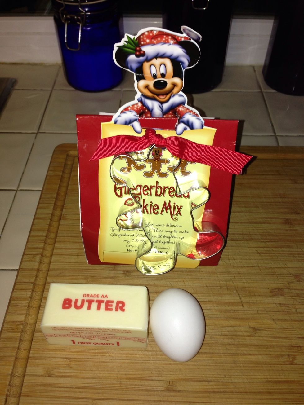 This is all you need to make the cookies themselves!