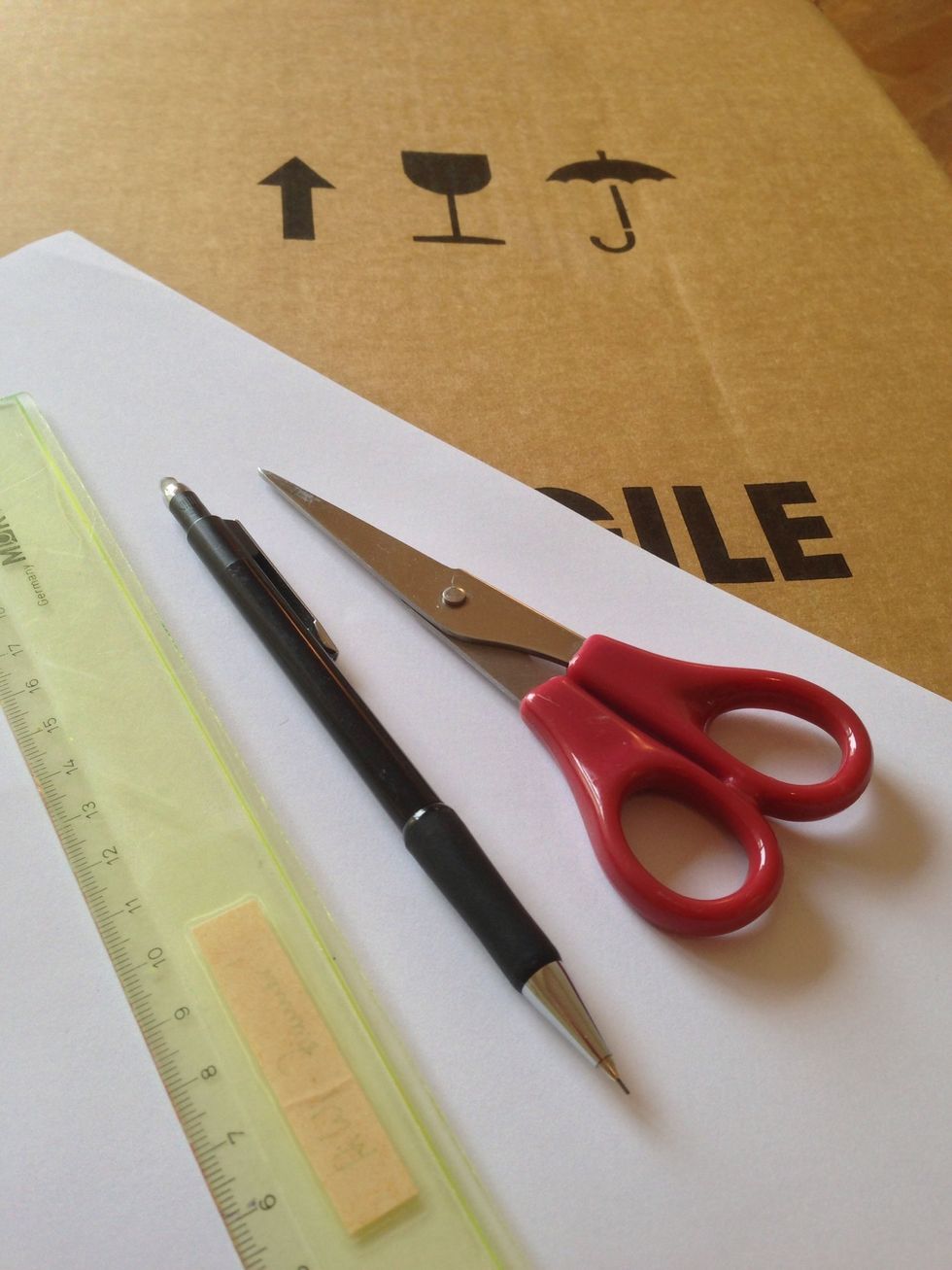 This is all you will need to get started, plus your computer and a printer for the template.