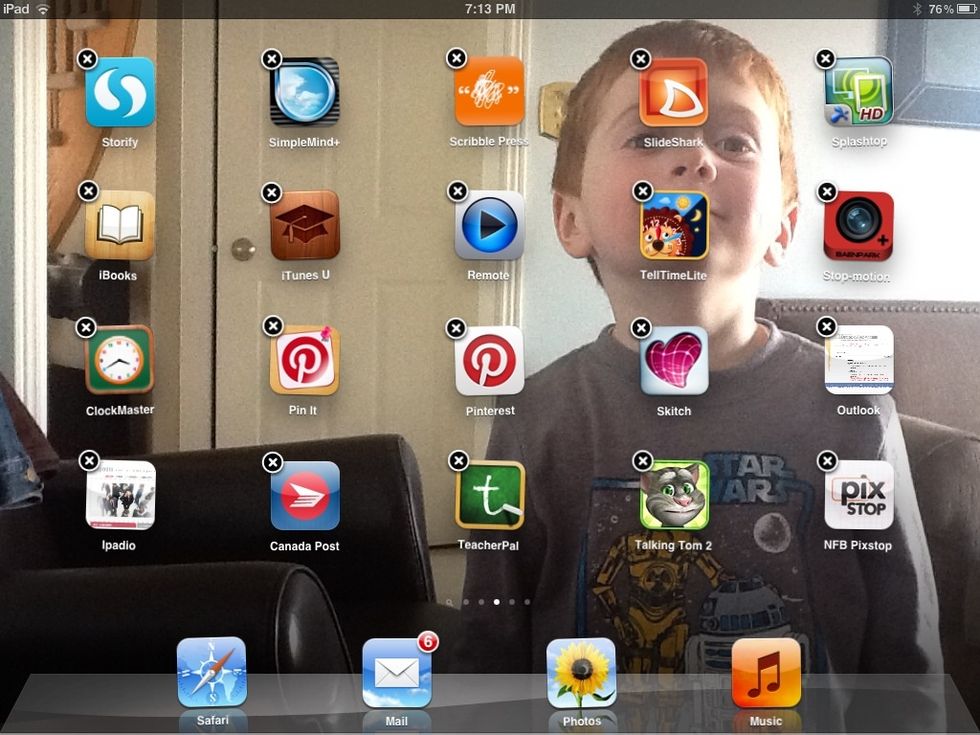 This is also how you can delete an app from your device. Remember that even if you delete it you can still retrieve it from iTunes.