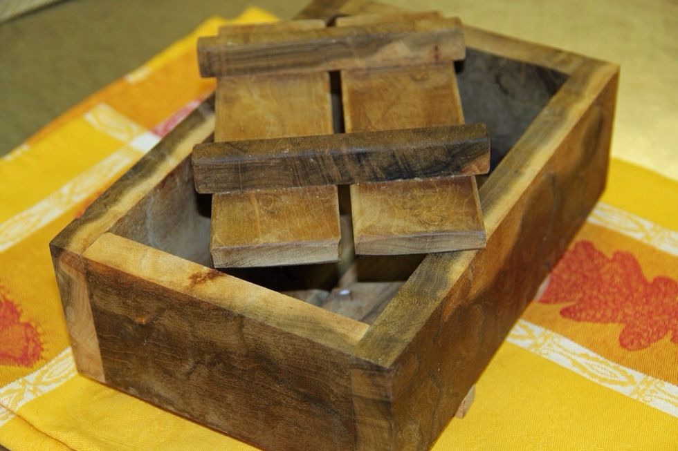 This is an example of a custom-made tofu press. For this presentation we will divide tofu into three categories: silken, firm and extra-firm. Let\u2019s take a look.