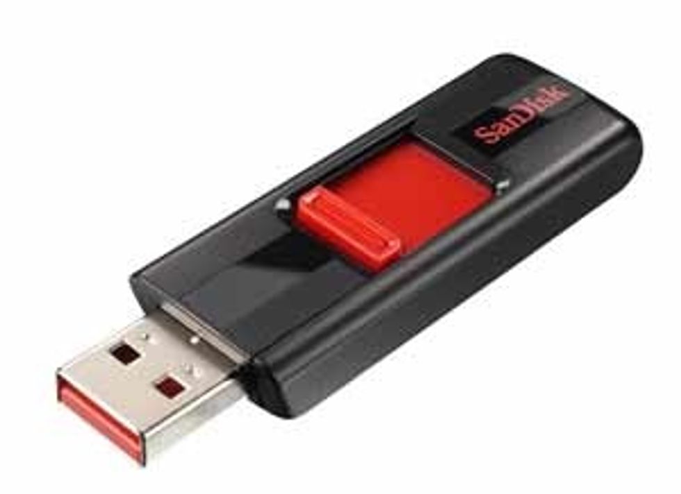 This is an example of Flash Memory. It is a USB drive, sometimes called a Thumb Drive.