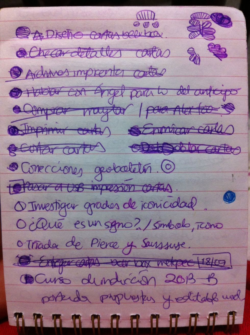 This is an example of How I use it every day. It takes 5 minutes to update it daily. But make sure you check your to-dos frecuently over your day. (Spanish is my native language)