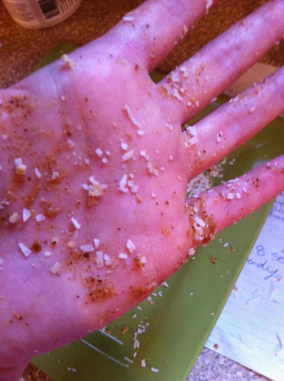 This is an incredible pain and messy, possibly very oily!