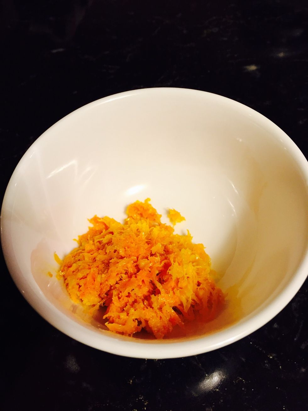 This is approx 2 T from 2 oranges. You'll need 4T total.