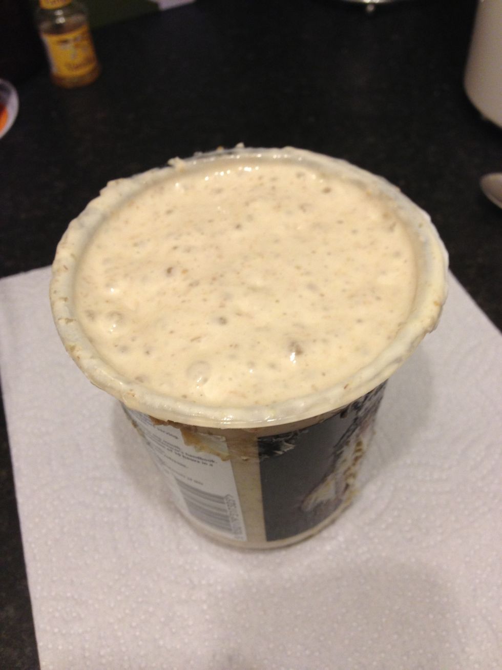 This is 'Barnaby' my sourdough starter. Barnaby maintenance is a topic for another time.