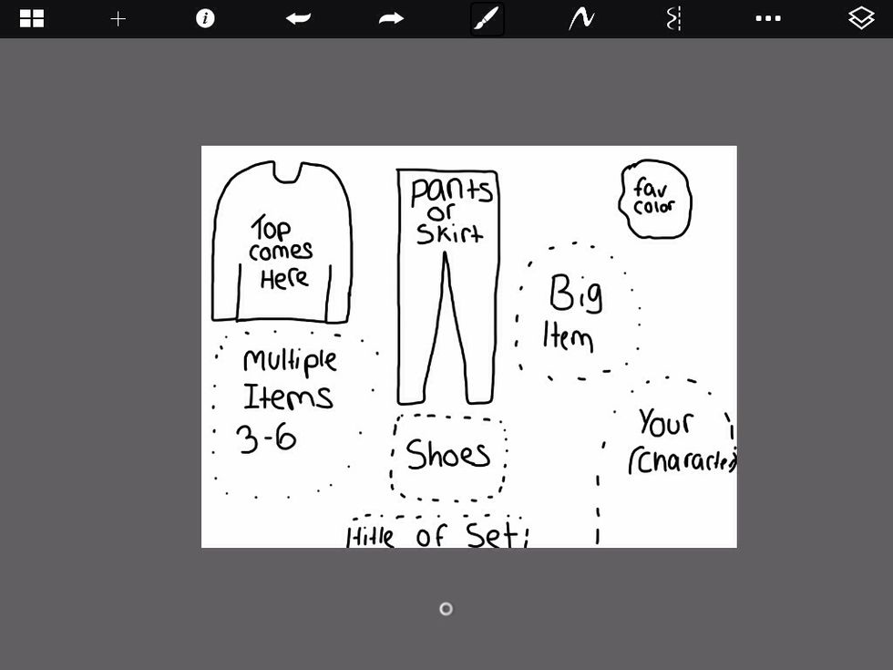 This is basically a template you can use to see which goes where, and this is the easiest template