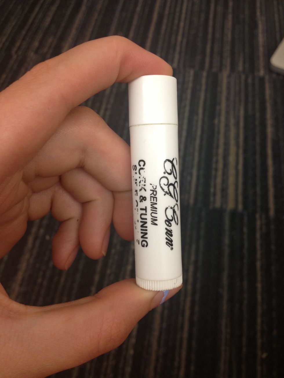 This is cork grease that you rub on every connecting part with cork to make it easier for putting the parts together