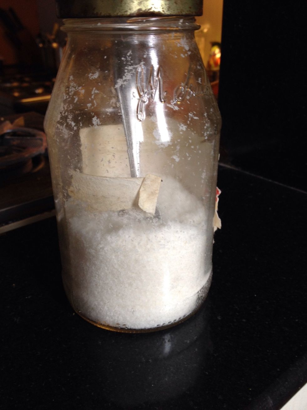 This is desiccated coconut (coconut flakes) I simply love the taste. Add to your hearts content.\ud83d\udc97
