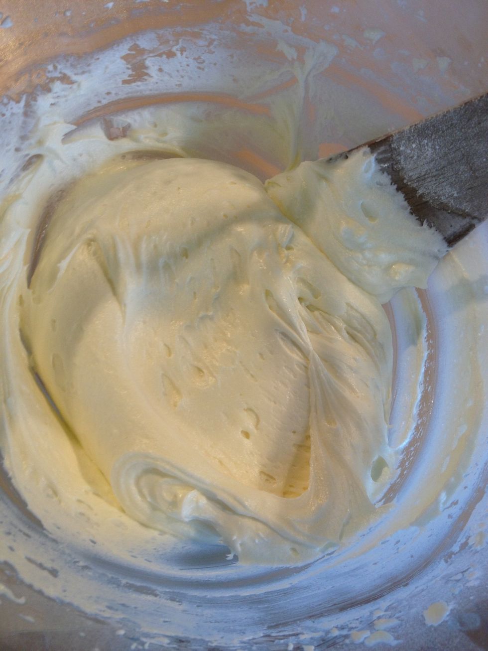 This is done. It will be very pale and airy.