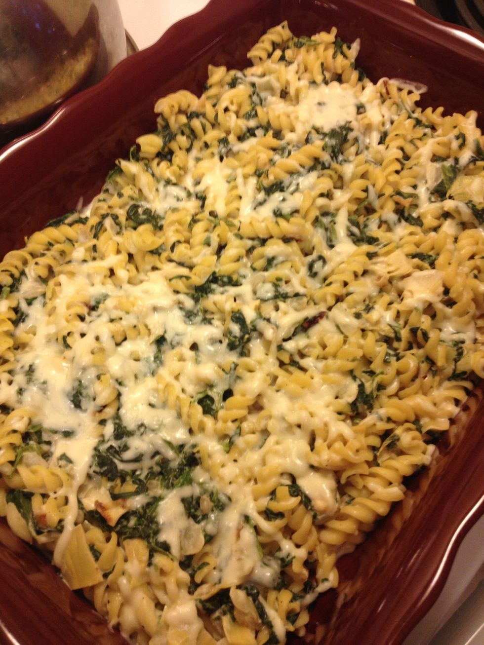 This is done, you can cook it longer if you want more brown