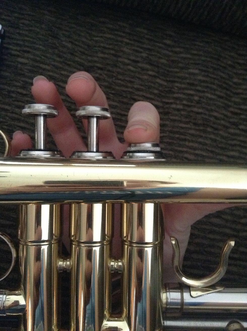 This is F. The first valve is down.