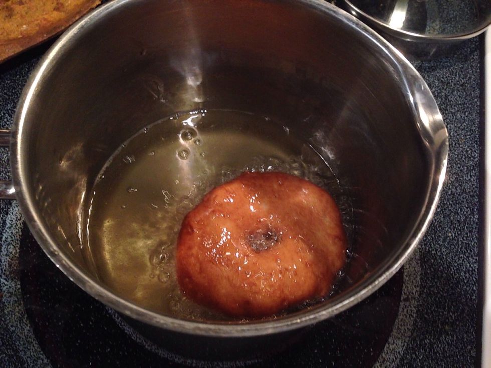 This is how brown it gets in just seconds.