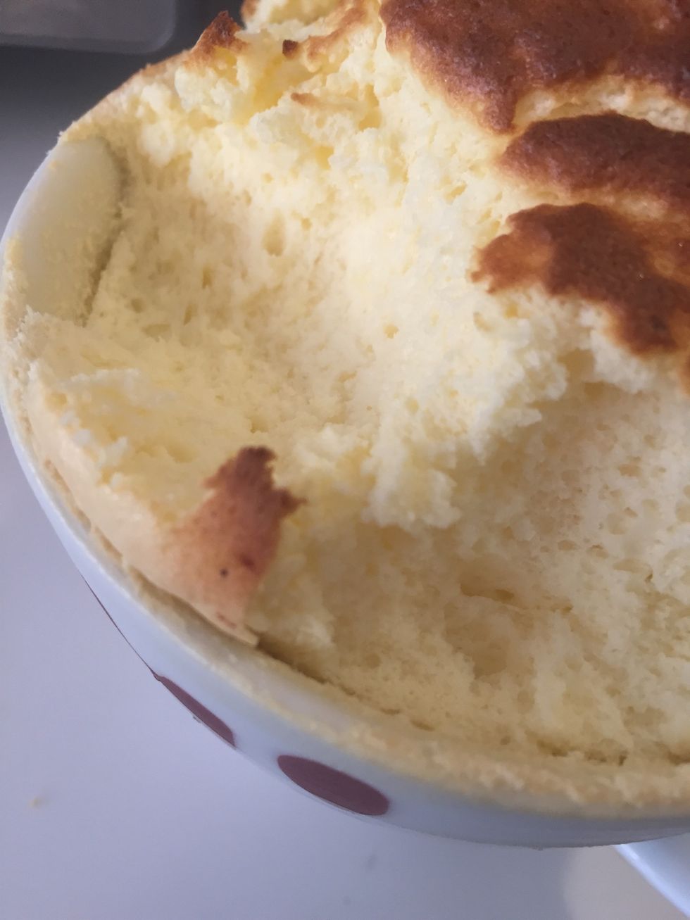 This is how fluffy it is.