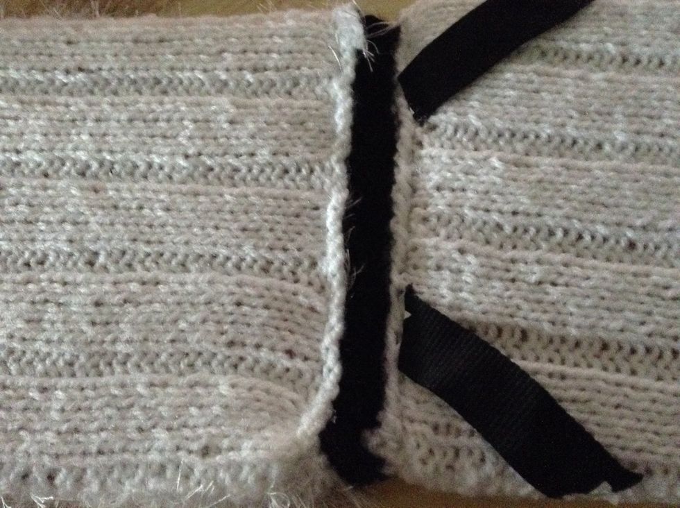 This is how it looks after I sew them