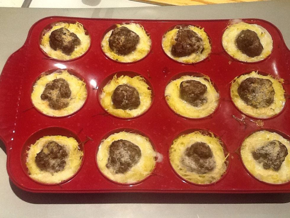 This is how it looks done.