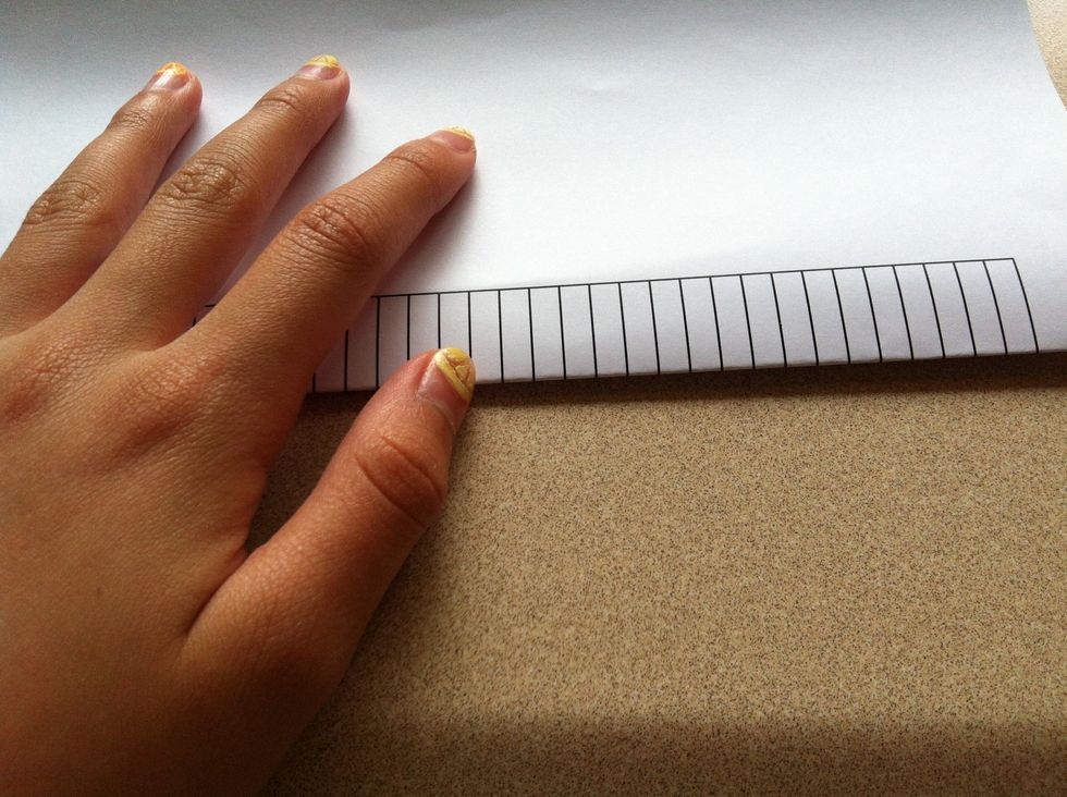 This is how it looks if you just normally fold it