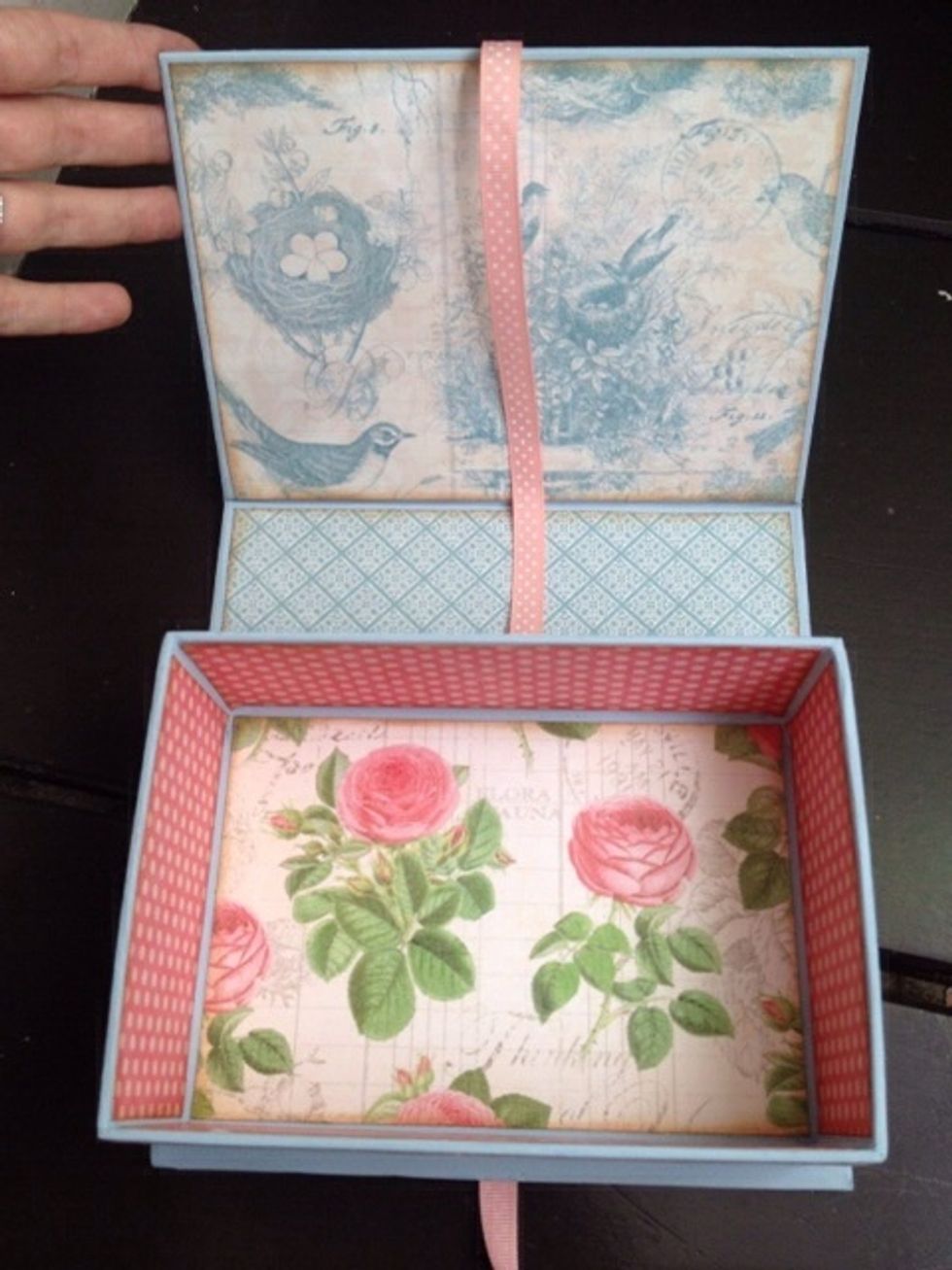 This is how it looks like after adhering.. Sweet!