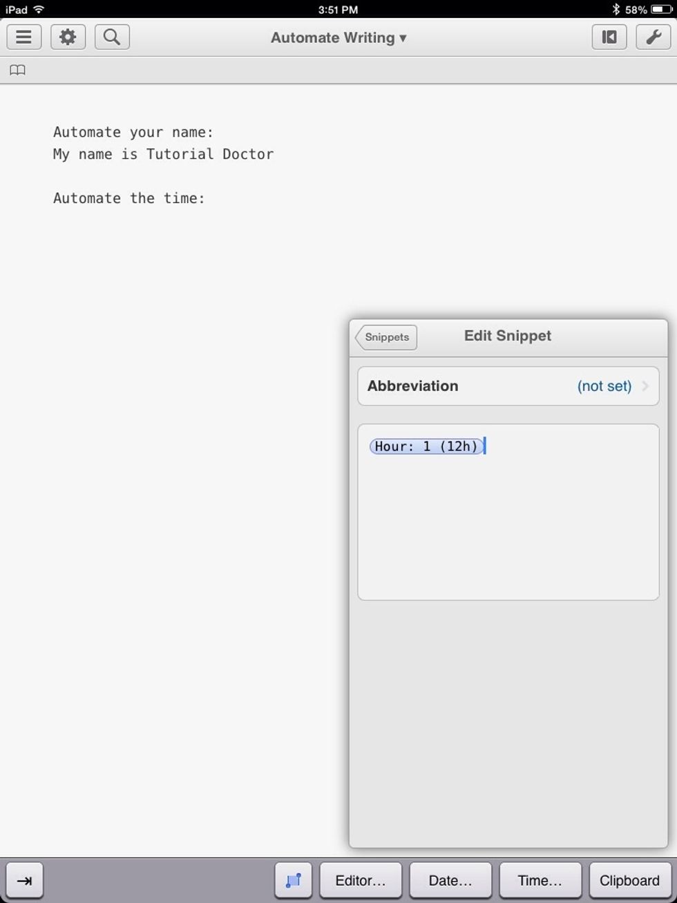 This is how it looks when it is added.