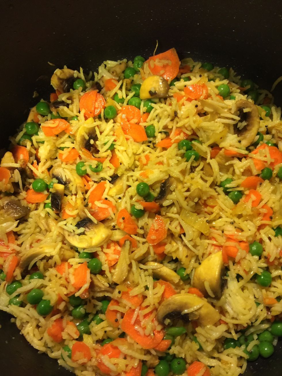 This is how it looks when mixed.