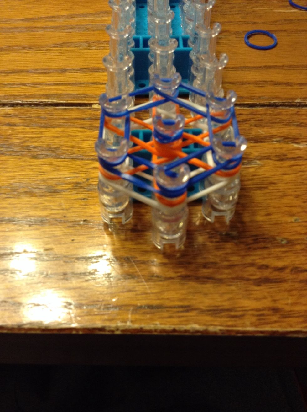 This is how it looks with all the bands on.