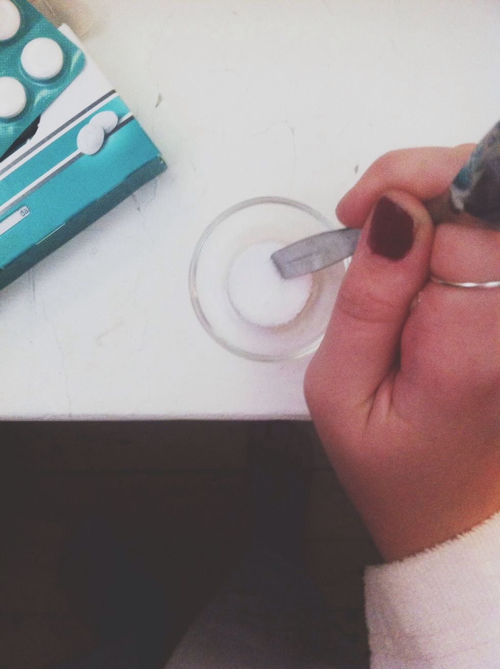 This is how it should look after mixing.