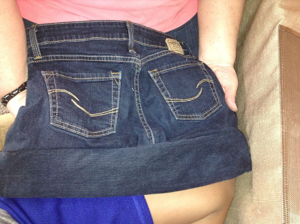 This is how it should look from the back.