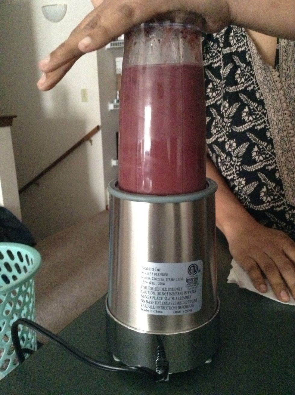 This is how it should look like once it's pureed.