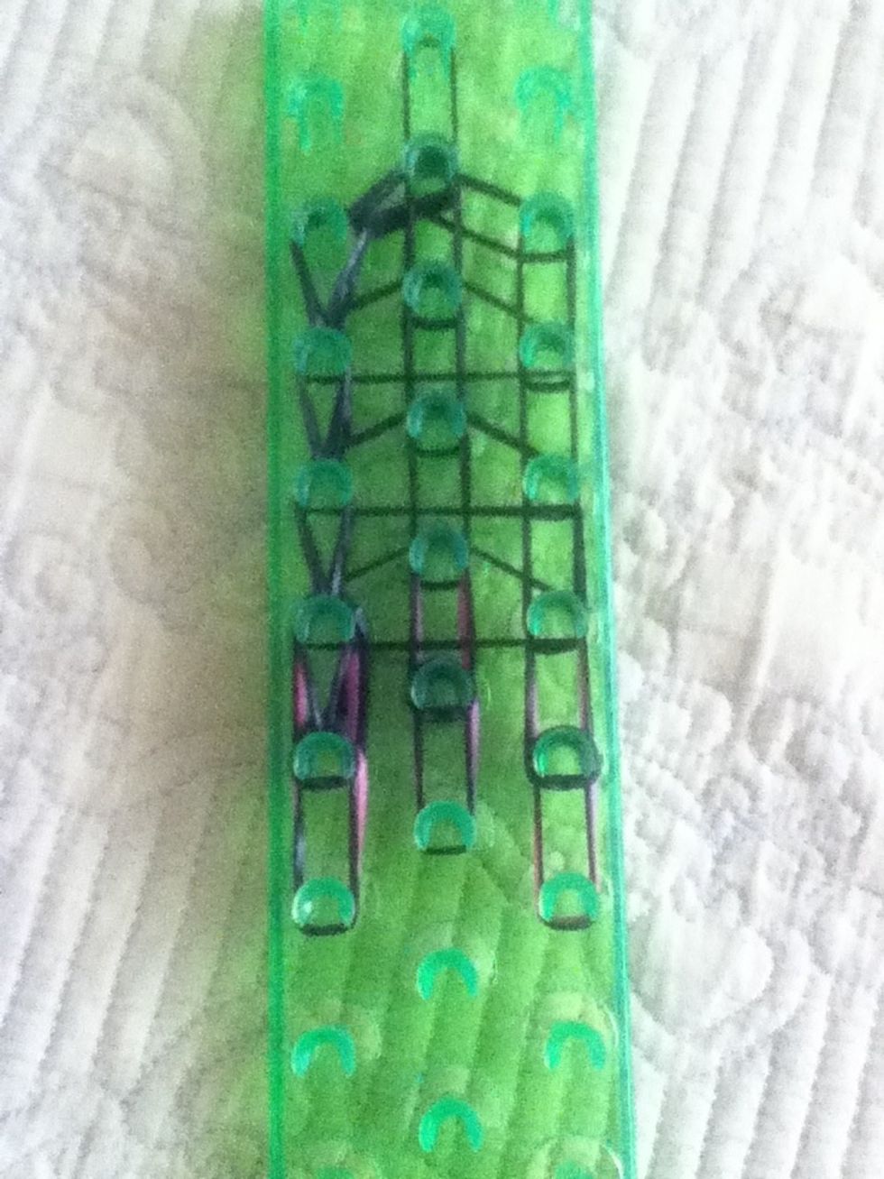 This is how it should look repeat this with all the rows but leave the very last row alone