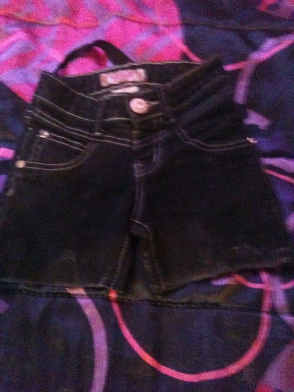 This is how it should look yours can be longer but it shouldnt be shorter.