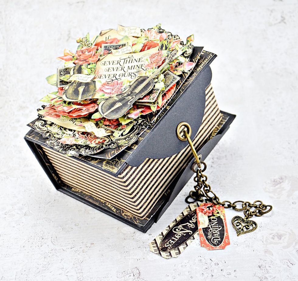 This is how mine finished up. So pretty!!