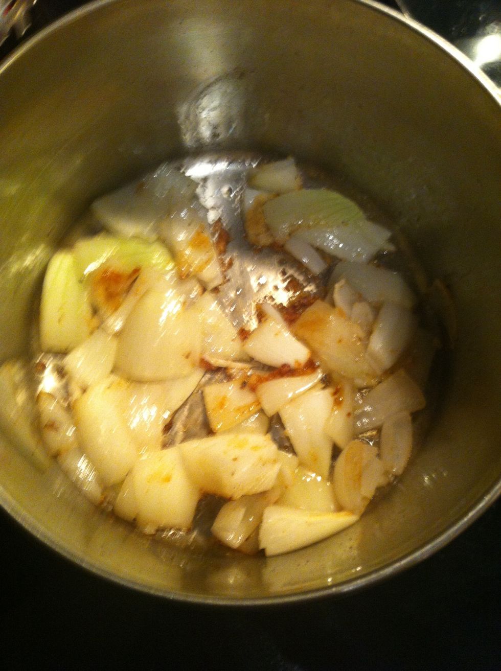This is how the onions should look like once they are cooked