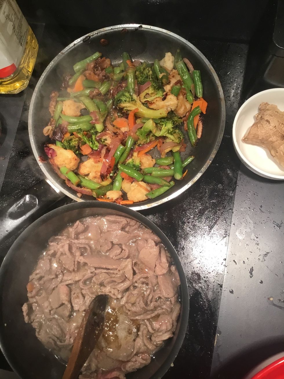 This is how the veggies are now.