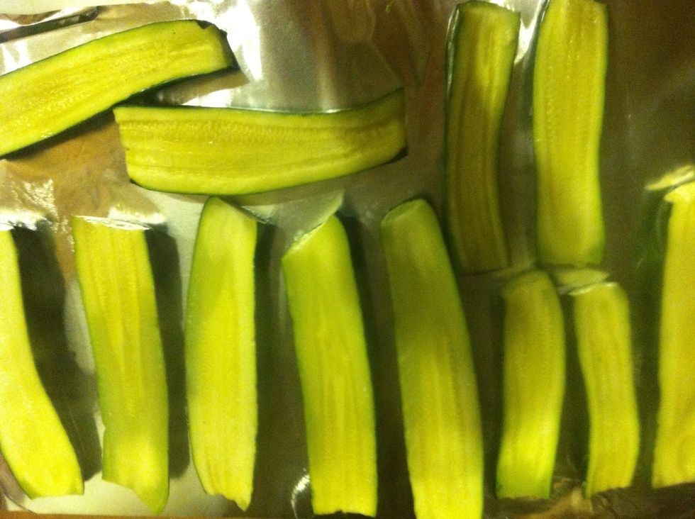 This is how the zucchini should look when it's done\u27a1