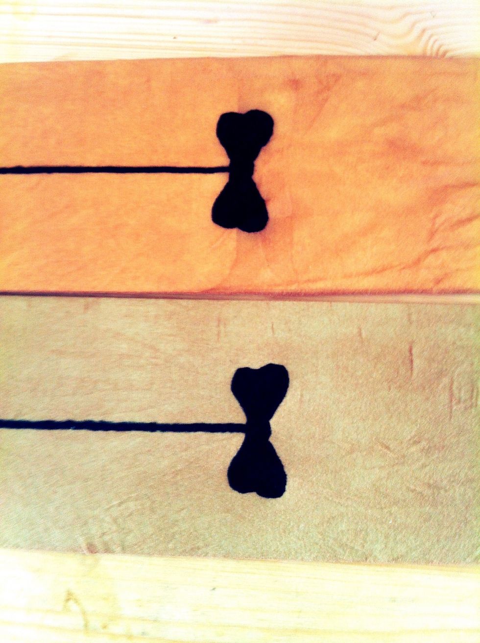 This is how they look after I draw them in. The stockings have different colour because I used different colour card stocks \ud83d\udc7b