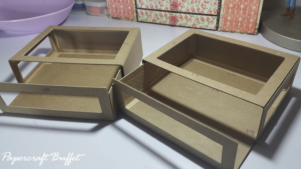 This is how they look like for the display drawers.