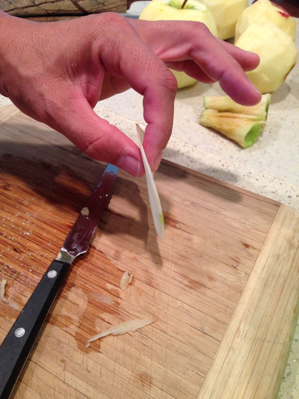 This is how thin we cut ours! The thinner the better