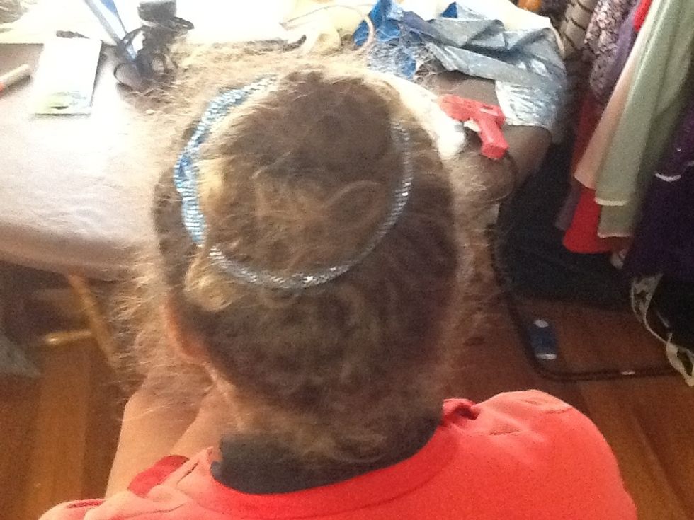 This is how you can style your new scrunchie