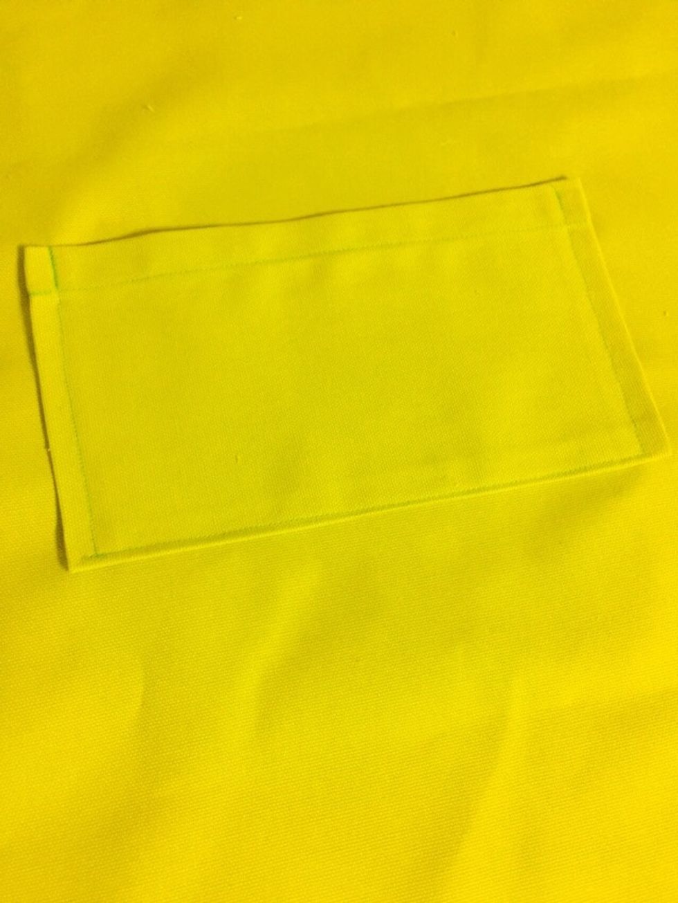 This is how your pocket should look.