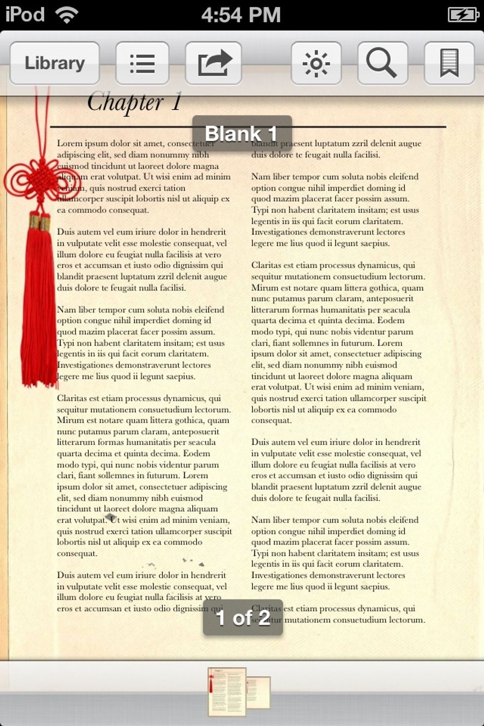 This is iBooks. I like the new IBooks. I had reinstalled it for this guide only, but I see it is much faster now. You could use Adobe Reader also.