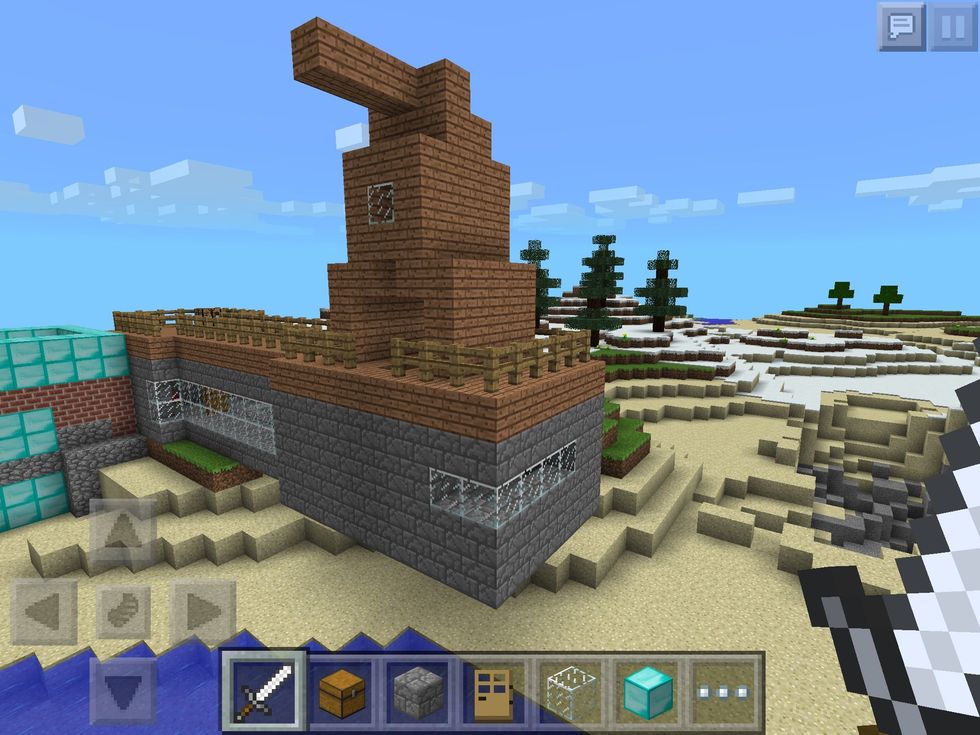 This is it from the front.