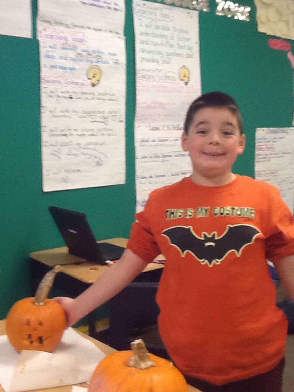 This is Miko's pumpkin!