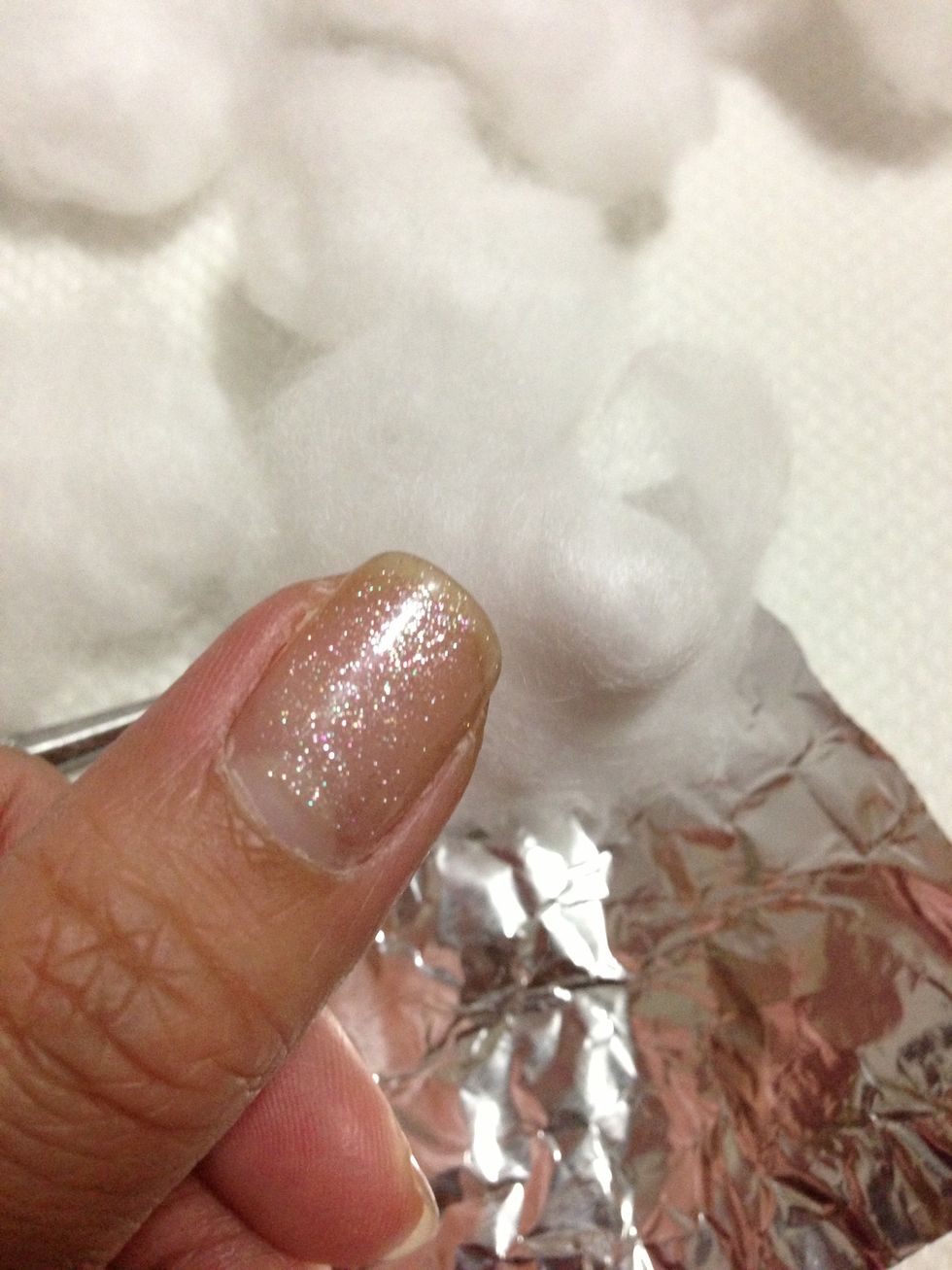 This is my 2 1/2 weeks of Shellac polish.